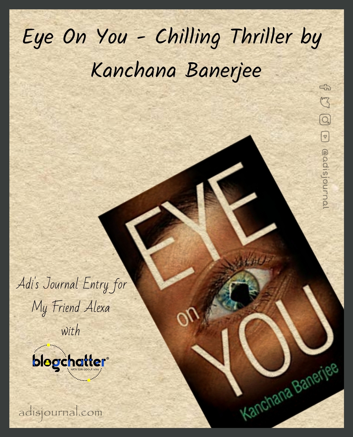 Eye On You – Chilling Thriller by Kanchana Banerjee